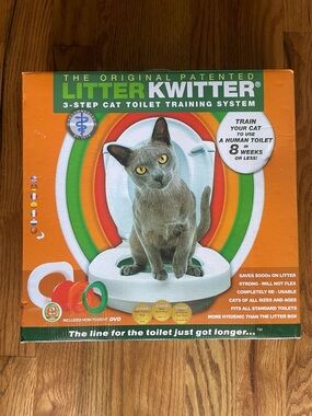 Litter Kwitter Cat Toilet Training System New Unused Open Box